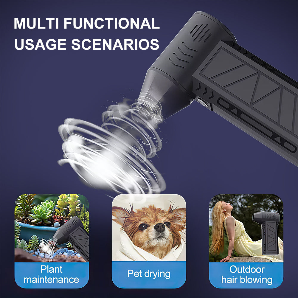 4-Speed Portable Cordless Blower Turbo Fan-3