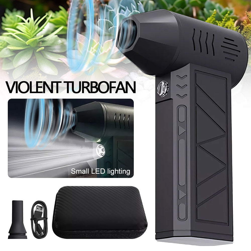4-Speed Portable Cordless Blower Turbo Fan-2